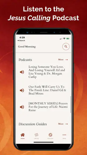 Jesus Calling Daily Devotional screenshot