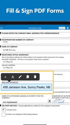 JetSign: Fill & Sign PDF Forms screenshot 10