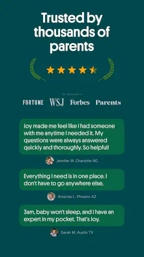 Joy: Baby & Parenting Experts screenshot 6