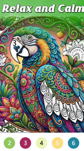 Jungle Color By Number Games screenshot 9