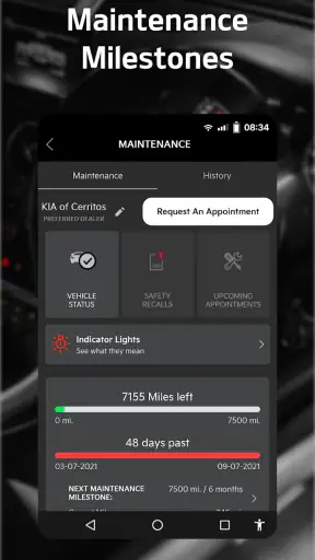 Kia Access screenshot