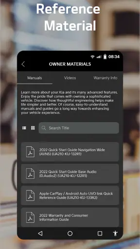 Kia Access screenshot
