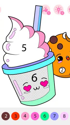 Kids Coloring Book by Numbers screenshot 11