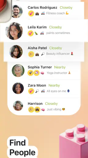 Kiki: Chat, Flirt, People Near screenshot 9