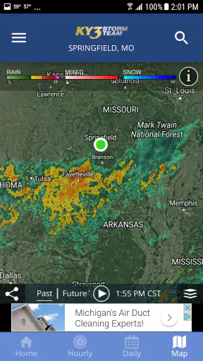 KY3 Weather screenshot