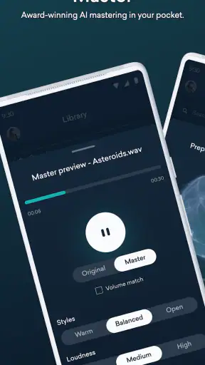LANDR - Master & Release Music screenshot