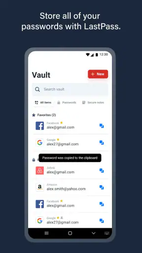 LastPass Password Manager screenshot