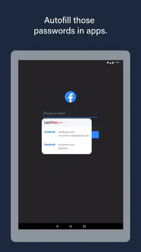 LastPass Password Manager screenshot