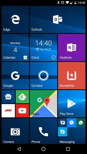 Launcher 10 screenshot