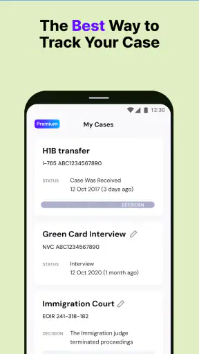 Lawfully Case Tracker screenshot