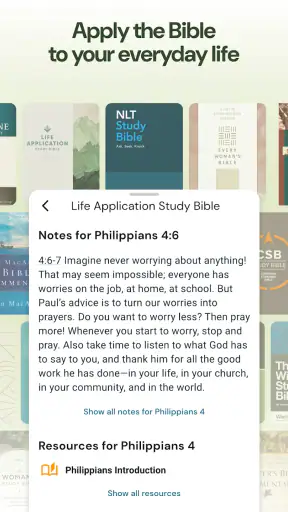 Life Application Study Bible screenshot 10