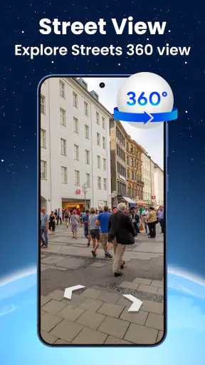 Live World Map: Satellite View screenshot