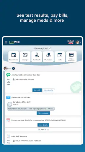 LiveWell with Advocate Aurora screenshot 10