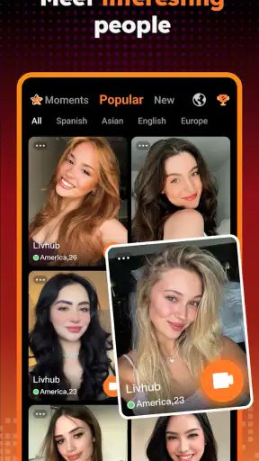 LivHub - Video Chat Online screenshot