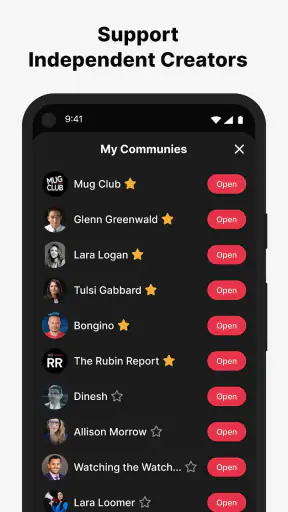 Locals.com screenshot