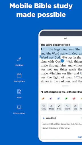 Logos Bible screenshot
