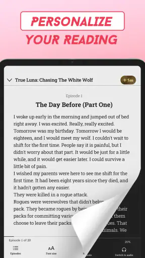 Lovella: Novels & Audiobooks screenshot 10