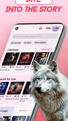 Lovella: Novels & Audiobooks screenshot