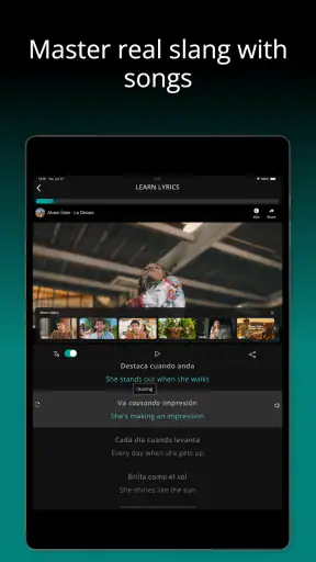 LyricFluent: Learn Spanish screenshot 10