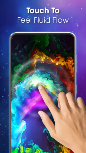Magic Fluid live wallpaper 4D screenshot 10