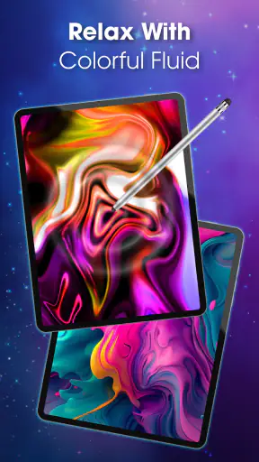 Magic Fluid live wallpaper 4D screenshot 11