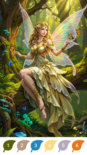 Magical Forest Color by Number screenshot 11