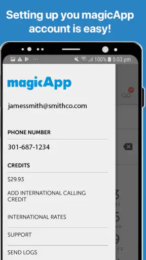 magicApp Calling & Messaging screenshot