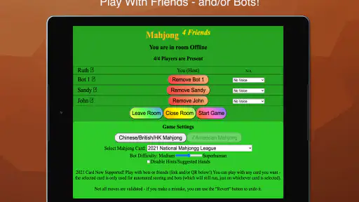 Mahjong 4 Friends: Multiplayer screenshot 10