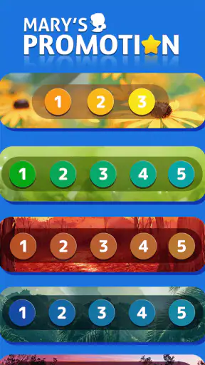 Mary’s Promotion - Word Game screenshot