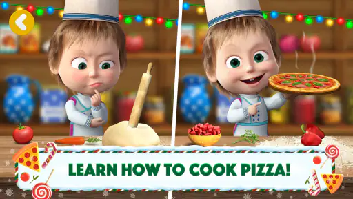 Masha and the Bear Pizza Maker screenshot 3