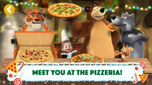 Masha and the Bear Pizza Maker screenshot 6