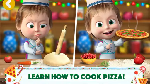 Masha and the Bear Pizza Maker screenshot 9