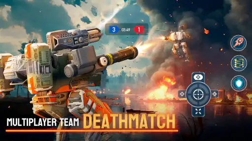 Mech Wars Online Robot Battles screenshot