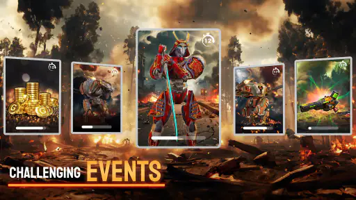 Mech Wars Online Robot Battles screenshot
