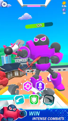 Mechangelion - Robot Fighting screenshot