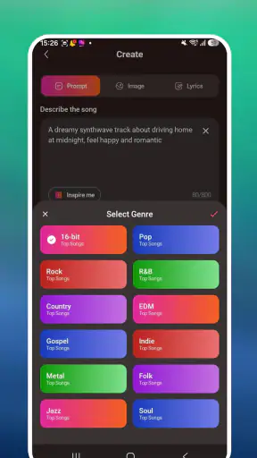 Melozi: AI Song, Music Maker screenshot 4