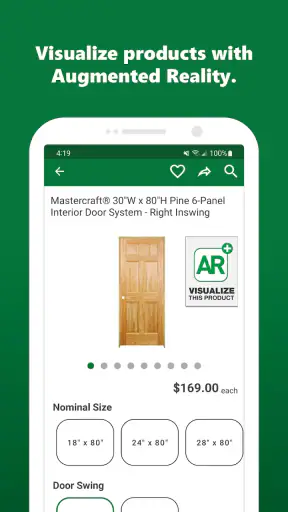 Menards® screenshot