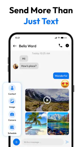 Messages Text SMS screenshot 6