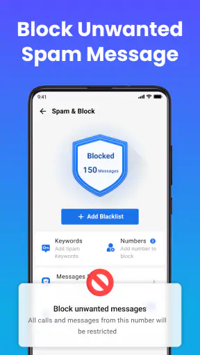 Messages: Text SMS Home App screenshot