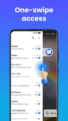 Messages: Text SMS Home App screenshot