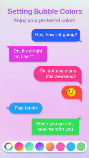 Messenger - Color SMS screenshot