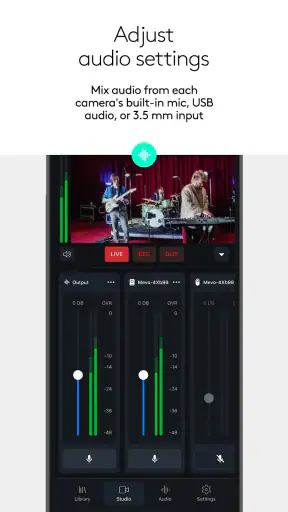 Mevo Studio screenshot