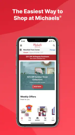 Michaels Stores screenshot