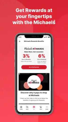 Michaels Stores screenshot