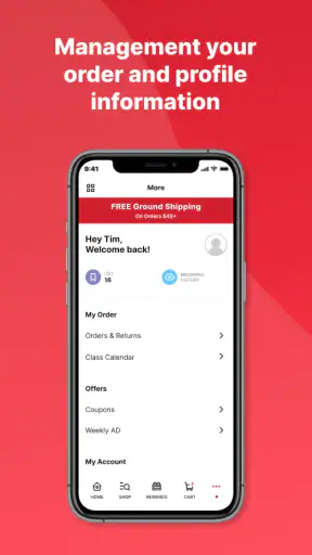 Michaels Stores screenshot