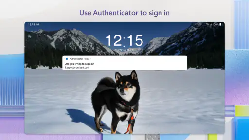 Microsoft Authenticator screenshot 9