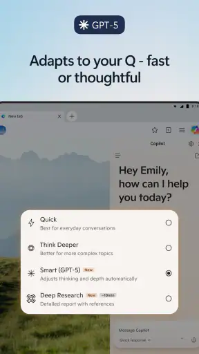 Microsoft Edge: AI browser screenshot 12
