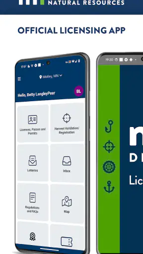 MN DNR Licensing screenshot