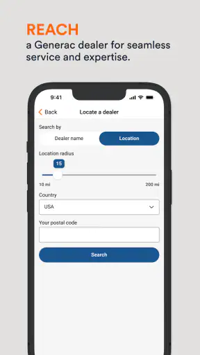 Mobile Link for Generators screenshot