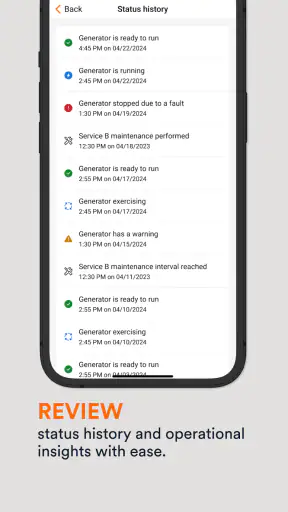 Mobile Link for Generators screenshot